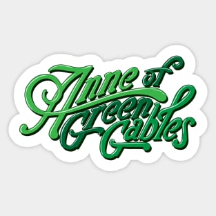 Anne of Green Gables Sticker